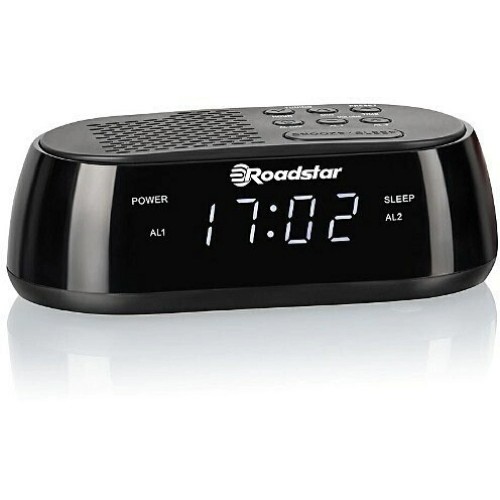 ΡΑΔΙΟΡΟΛΟΙ ROADSTAR CLR-2477 ΜΑΥΡΟΣ ΡΕΥΜΑΤΟΣ